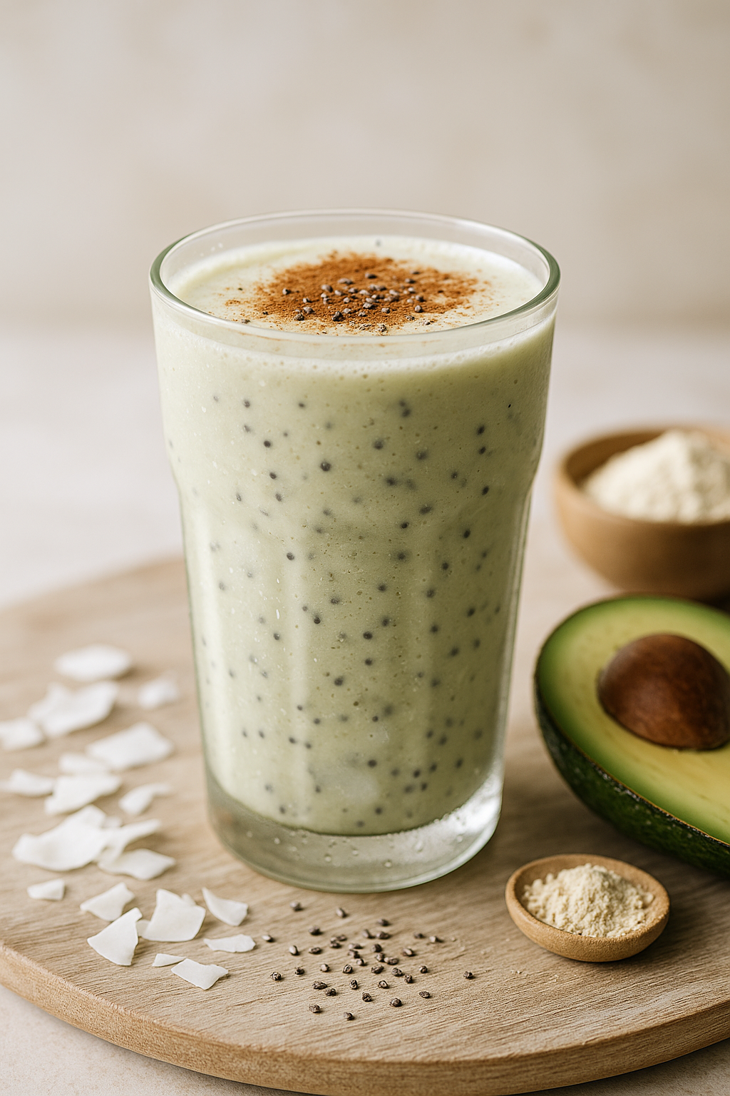 Coconut Chia Energy Shake